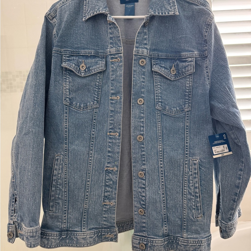 Arizona Jean Company Blue Denim Jacket